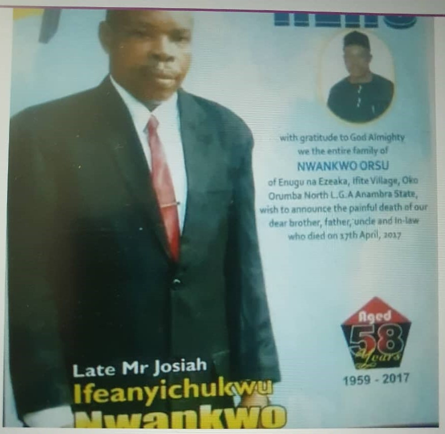 NWANKWO JOSIAH IFEANYICHUKWU